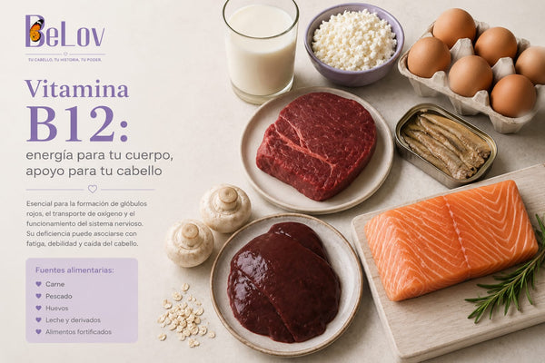 La vitamina B12 y su importancia para la salud del cabello